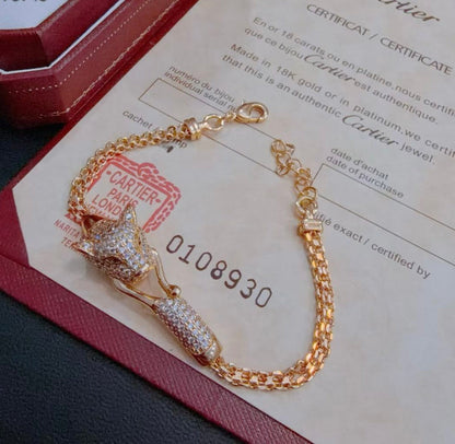 ¡®Moco¡¯ PANTHERE  BRACELET DIAMONDS