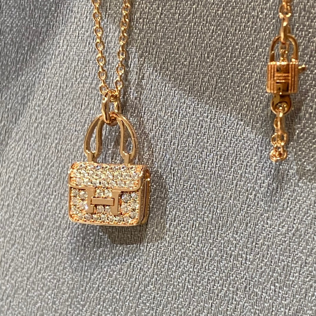 ¡®Moco¡¯CONSTANCE PEDANT DIAMOND NECKLACE