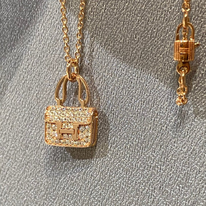¡®Moco¡¯CONSTANCE PEDANT DIAMOND NECKLACE