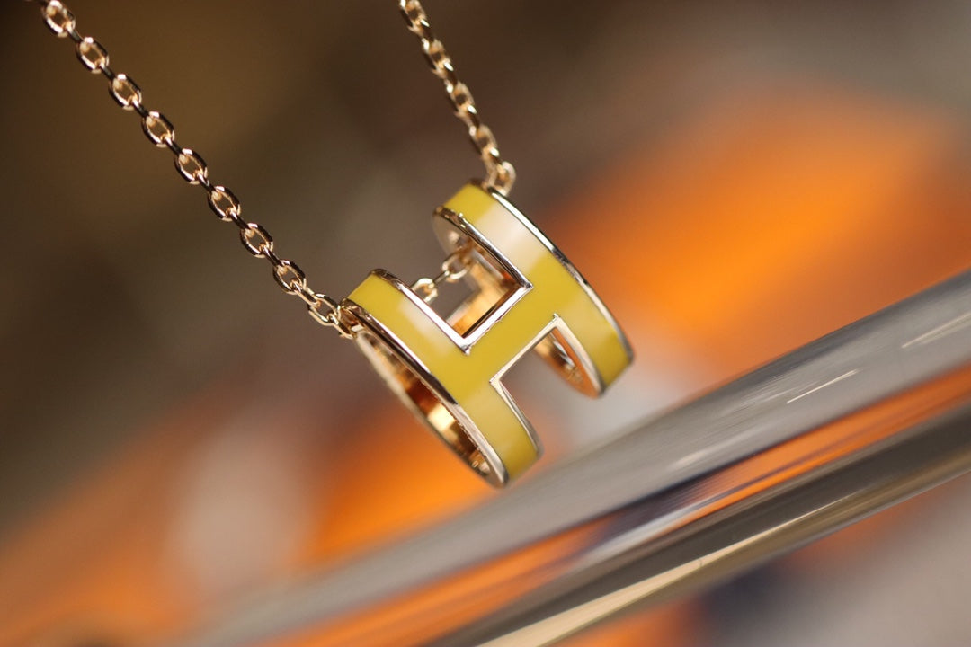 ¡®Moco¡¯POP H PEDANT PINK GOLD