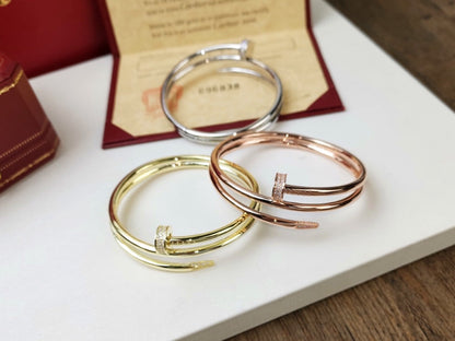 ¡®Moco¡¯JUSTE BRACELET 3.5MM DOUBLE ROW DIAMOND