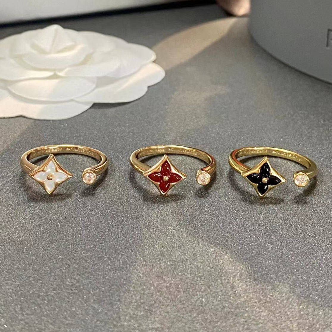 ¡®Moco¡¯STAR 1 DIAMOND OPEN RING