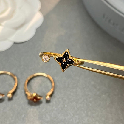 ¡®Moco¡¯STAR 1 DIAMOND OPEN RING
