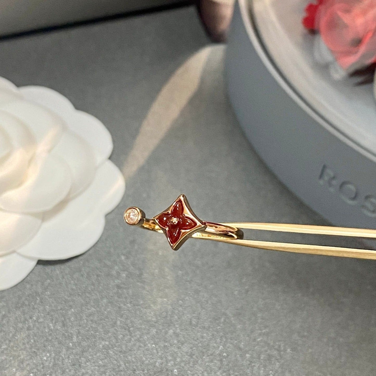 ¡®Moco¡¯STAR 1 DIAMOND OPEN RING