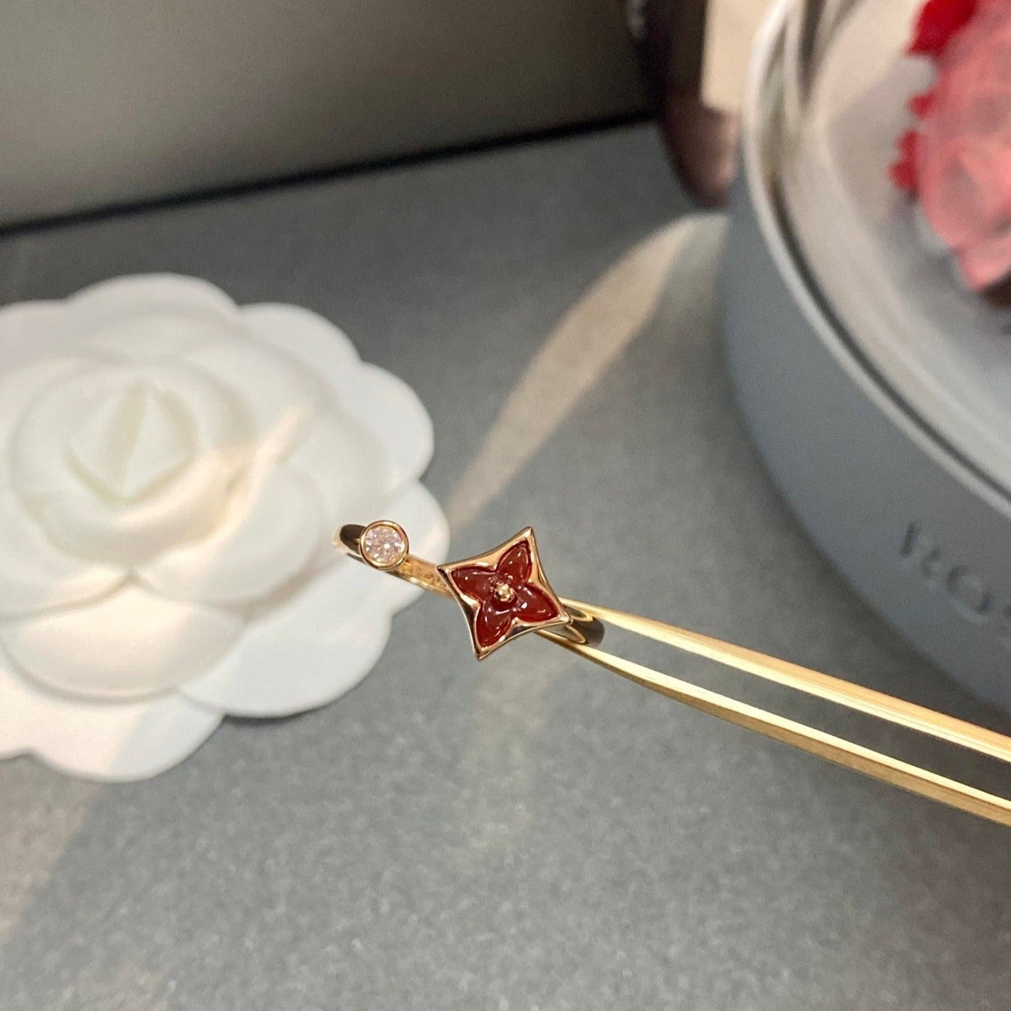 ¡®Moco¡¯STAR 1 DIAMOND OPEN RING