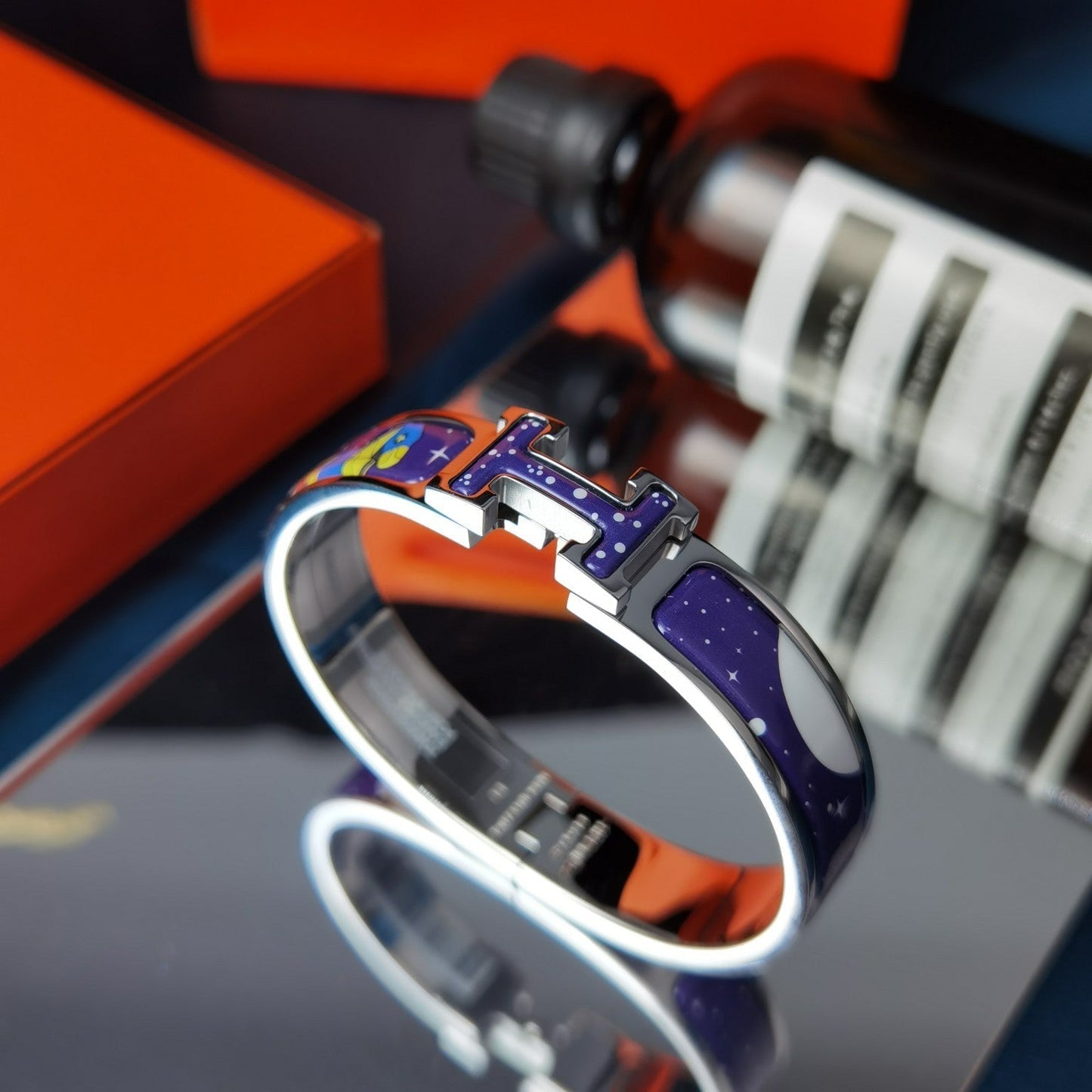 ¡®Moco¡¯H STAR AND MOON BRACELET 12MM
