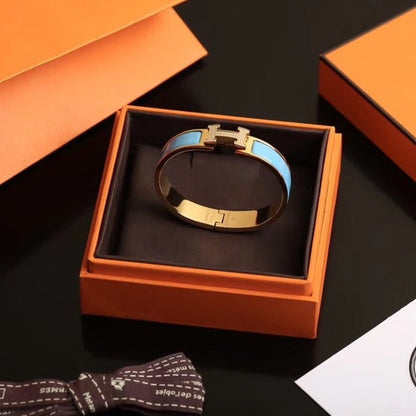 ¡®Moco¡¯H CLOUD BLUE BRACELET GOLD DIAMOND