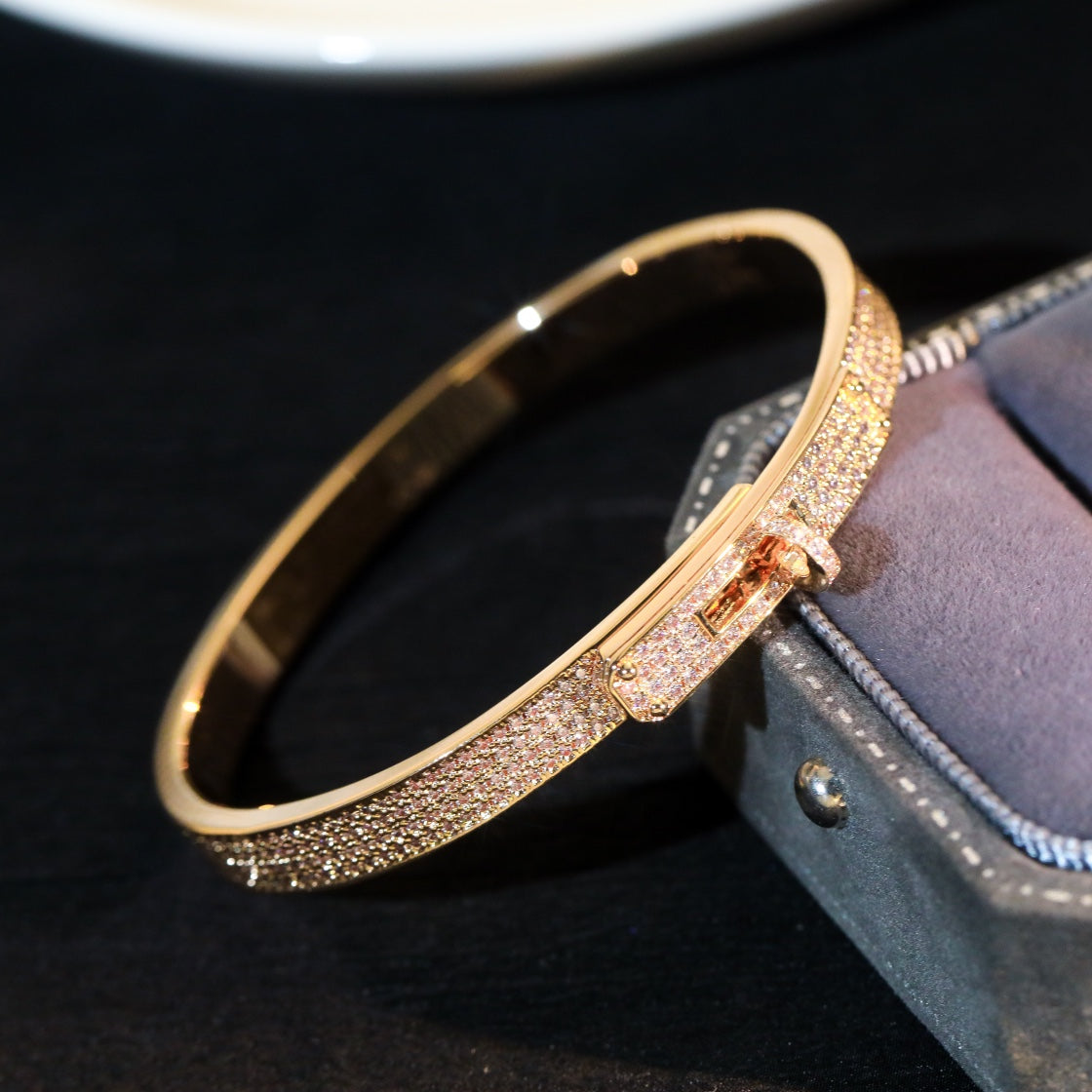 ¡®Moco¡¯KELLY BRACELET DIAMOND PAVED