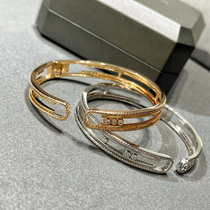 [moco jewelrys ]MOVE 10TH PAVED DIAMOND BRACELET