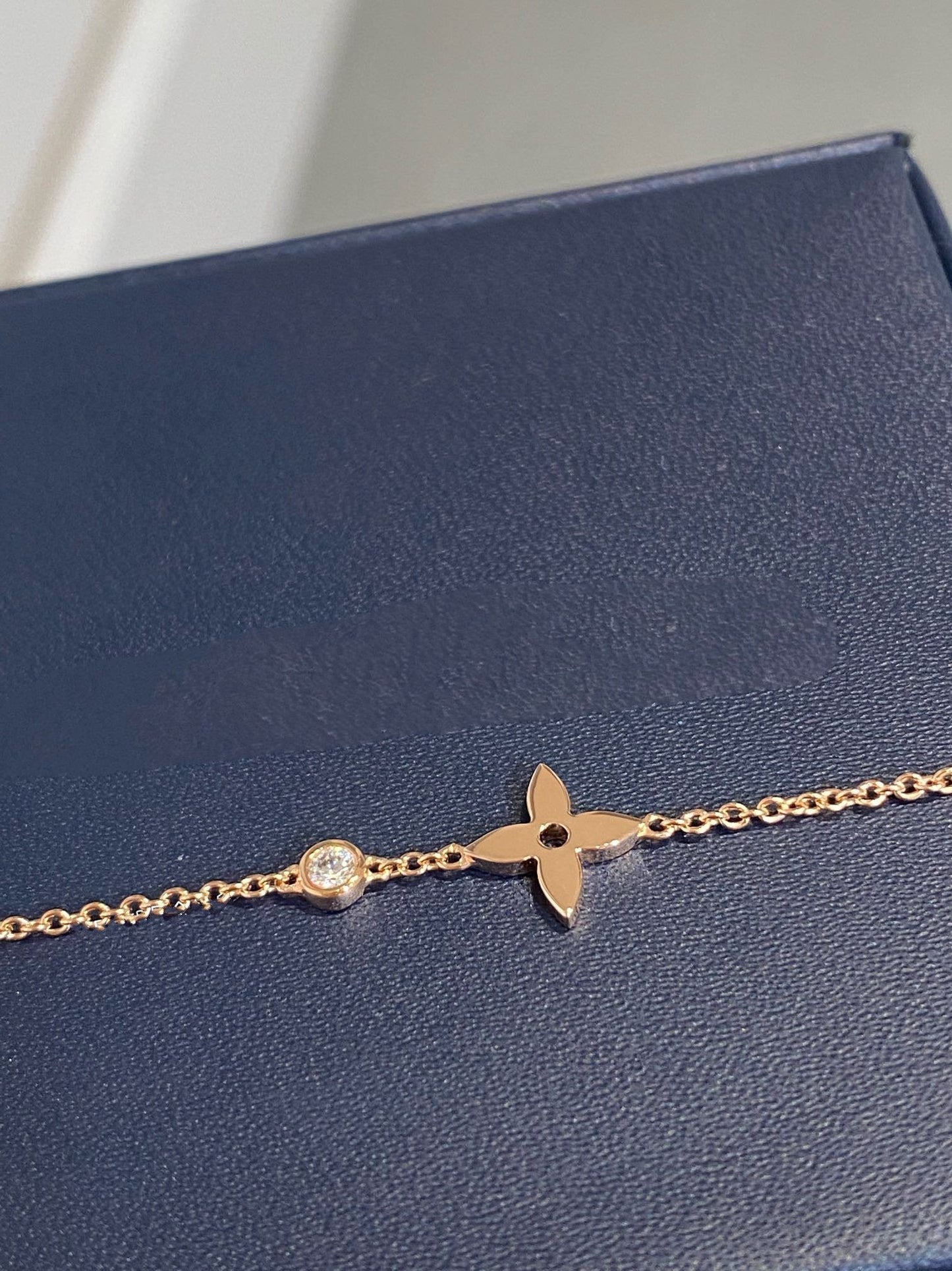 ¡®Moco¡¯STAR DIAMOND PINK GOLD BRACELET