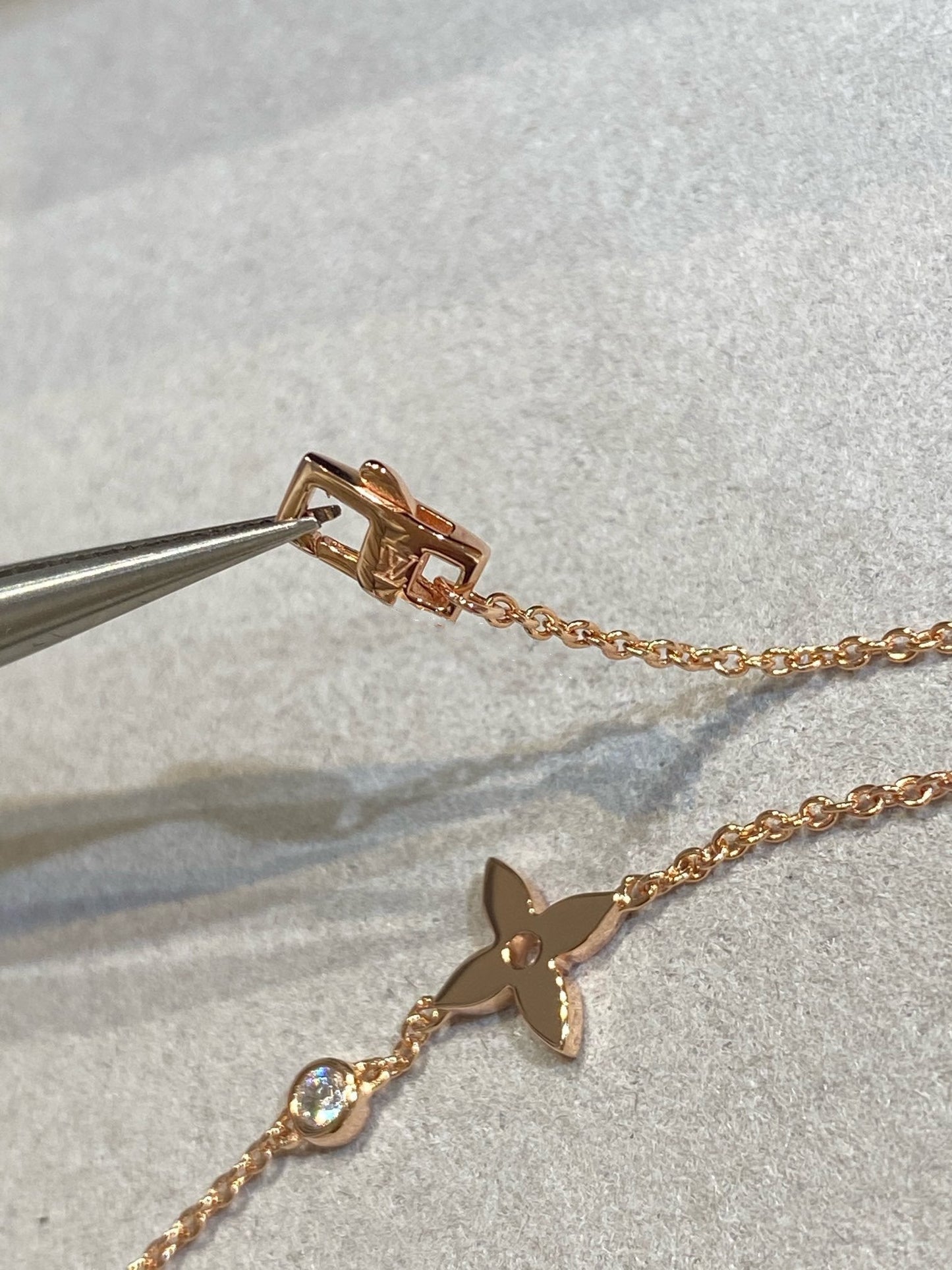 ¡®Moco¡¯STAR DIAMOND PINK GOLD BRACELET