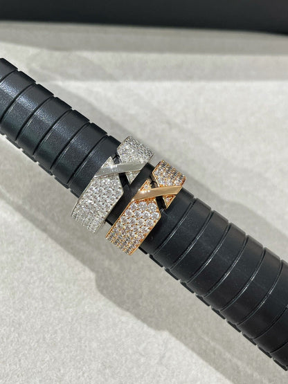¡®Moco¡¯LIENS EVIDENCE  DIAMOND PAVED RING