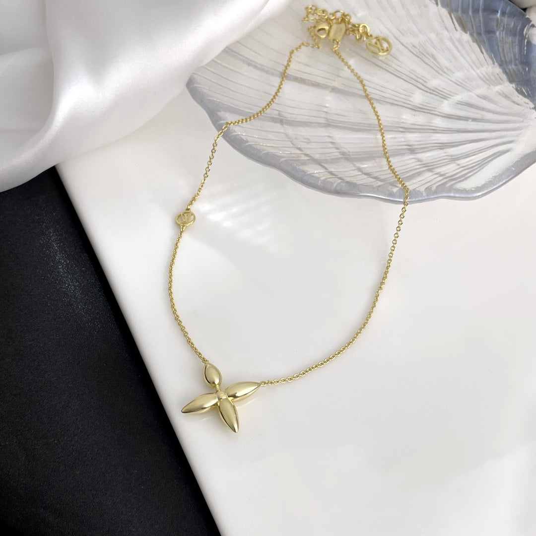 ¡®Moco¡¯LOUISETTE GOLD NECKLACE