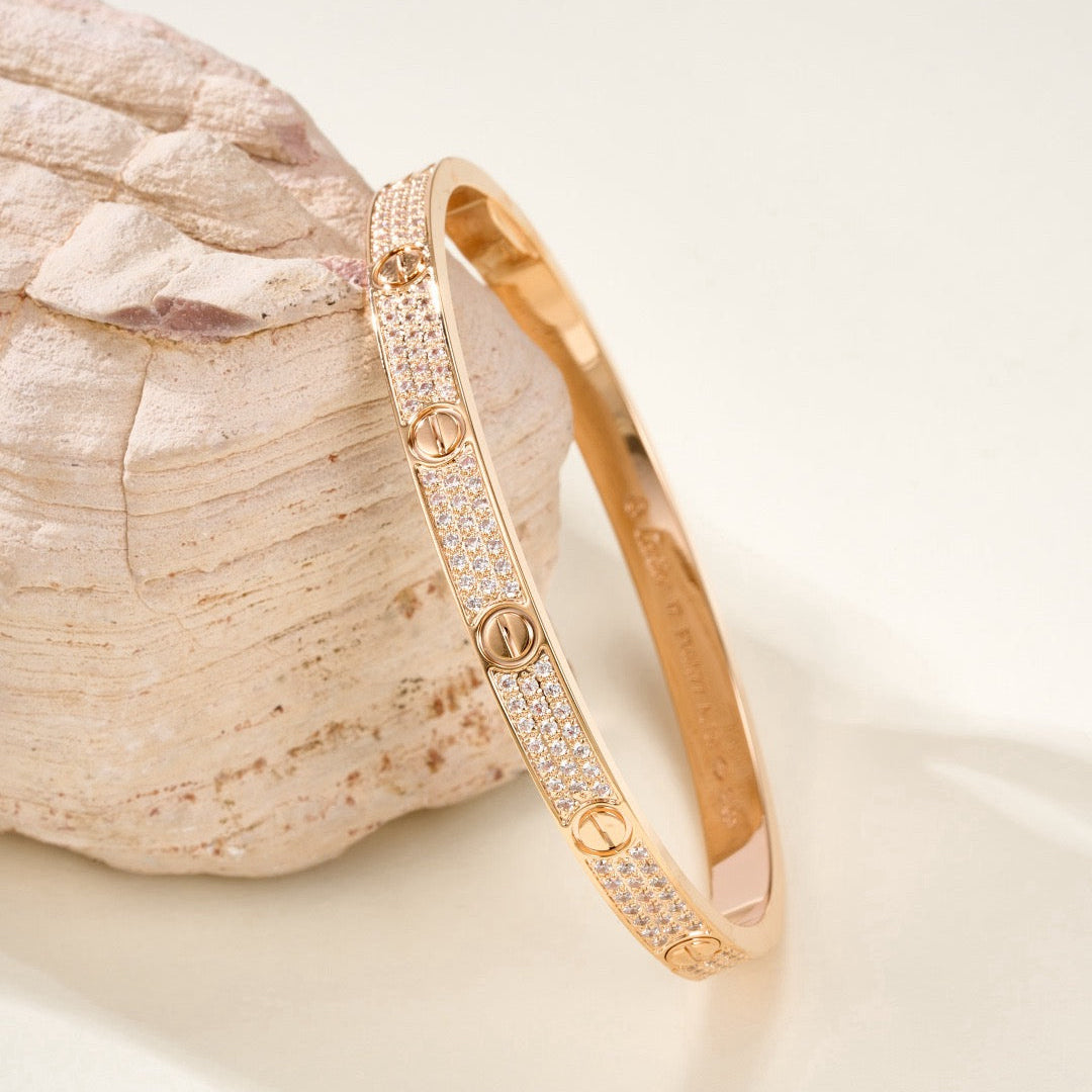 ¡®Moco¡¯LOVE BRACELET 4.8MM DIAMOND-PAVED