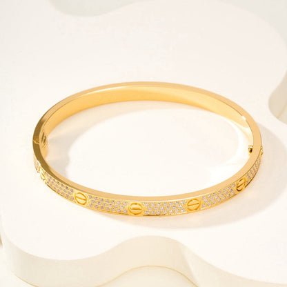 ¡®Moco¡¯LOVE BRACELET 4.8MM DIAMOND-PAVED