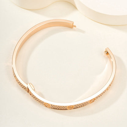 ¡®Moco¡¯LOVE BRACELET 4.8MM DIAMOND-PAVED