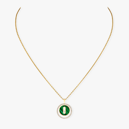 [moco jewelrys ]moco jewelrys MOVE 1 DIAMOND MALACHITE GOLD DIAMOND NECKLACE