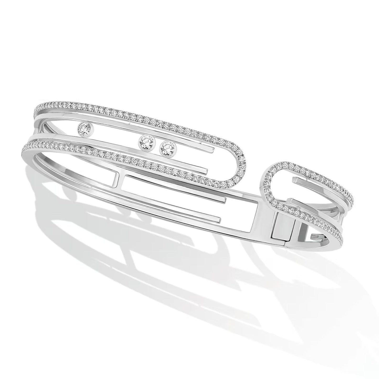 [moco jewelrys ]MOVE 10TH PAVED DIAMOND BRACELET