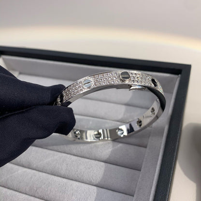 ¡®Moco¡¯LOVE BRACELET 6.1MM DIAMOND-PAVED CERAMIC