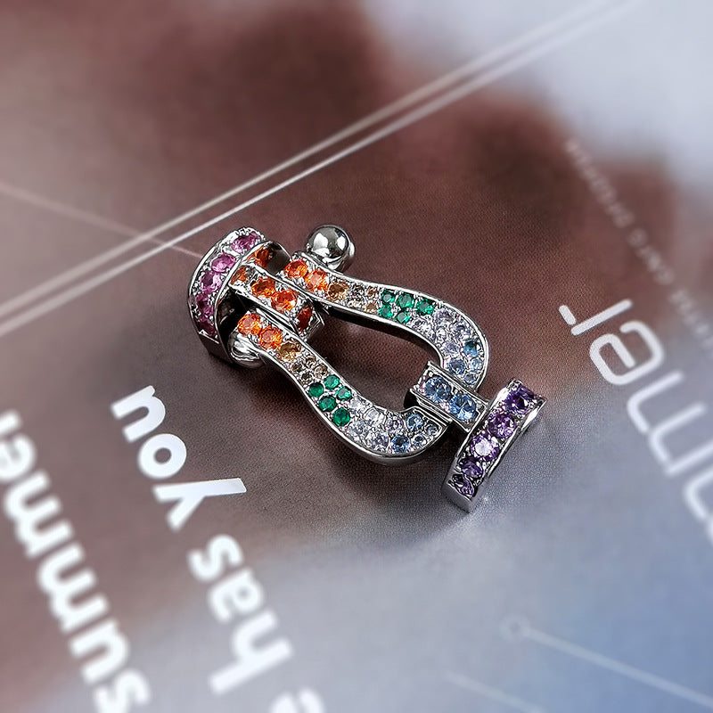 ¡®Moco¡¯FORCE LARGE HORSESHOE CLASP  METAL BRACELET