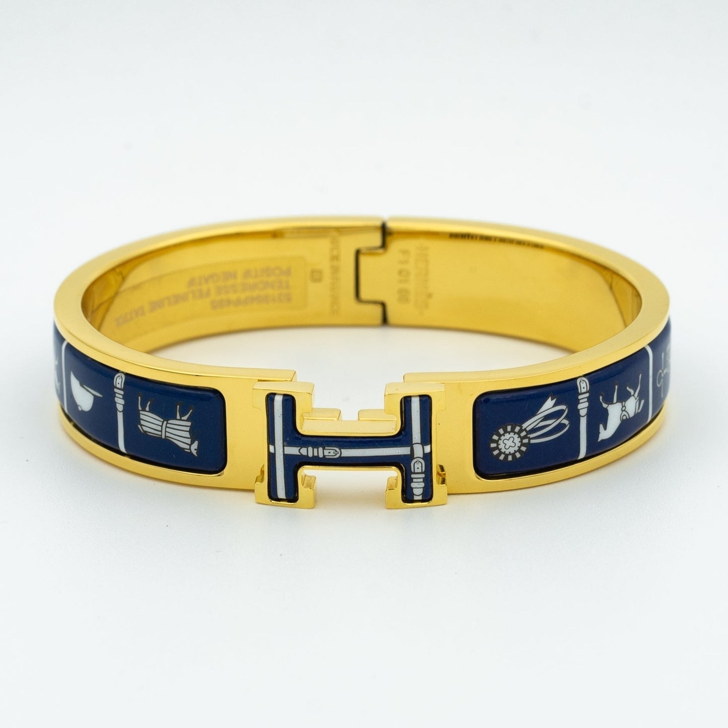 ¡®Moco¡¯H BRACELET BLUE CERAMIC