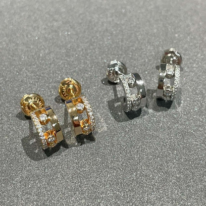 [moco jewelrys ]MOVE ROMANE EARRINGS DIAMOND
