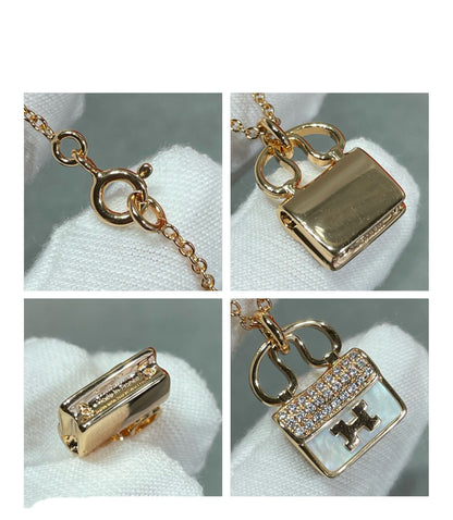¡®Moco¡¯H CIRCE MOISSANITE PENDANT NECKLACE GOLD