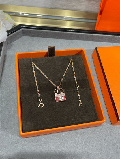 ¡®Moco¡¯H CIRCE MOISSANITE PENDANT NECKLACE GOLD