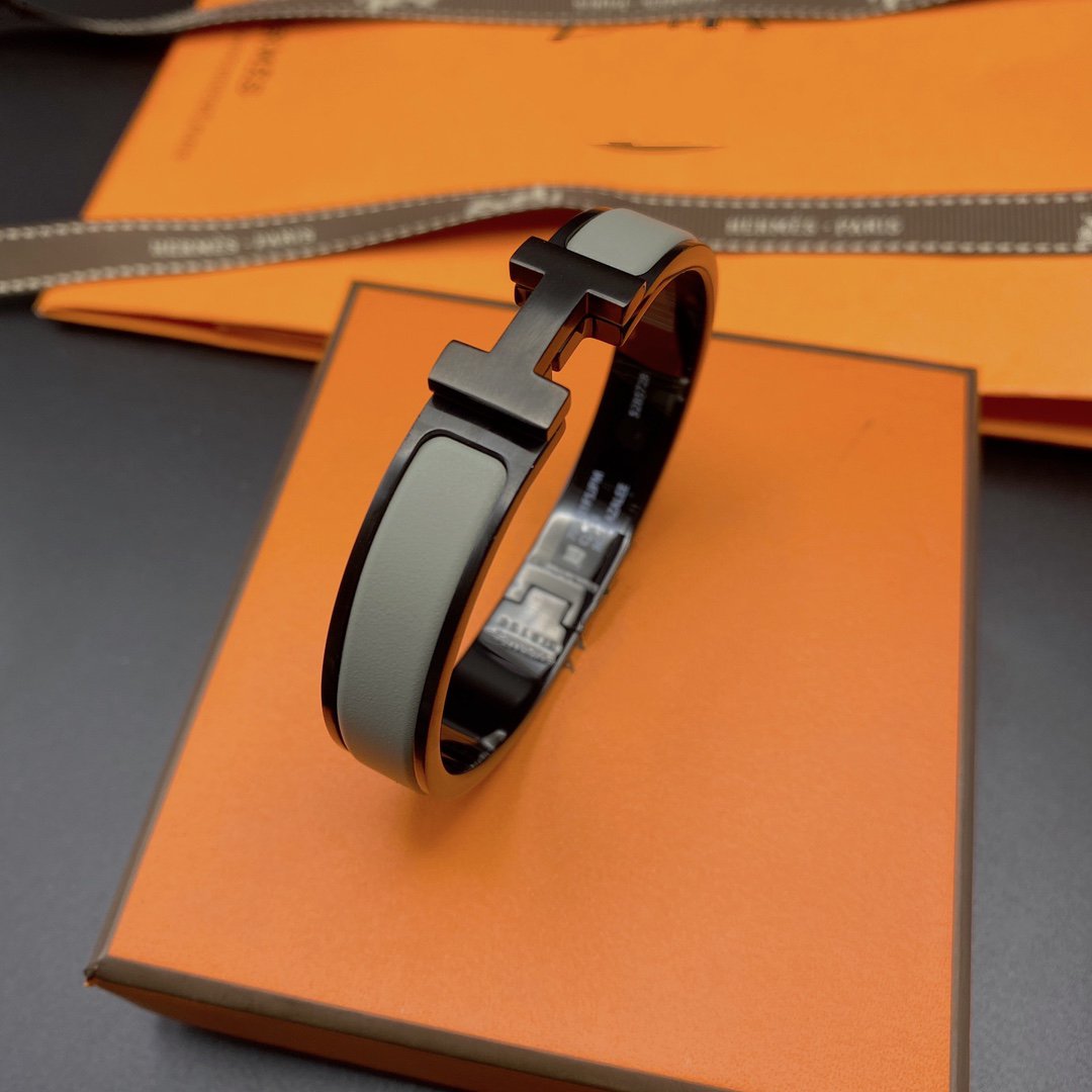¡®Moco¡¯CLIC HM SO BLACK GREY BRACELET