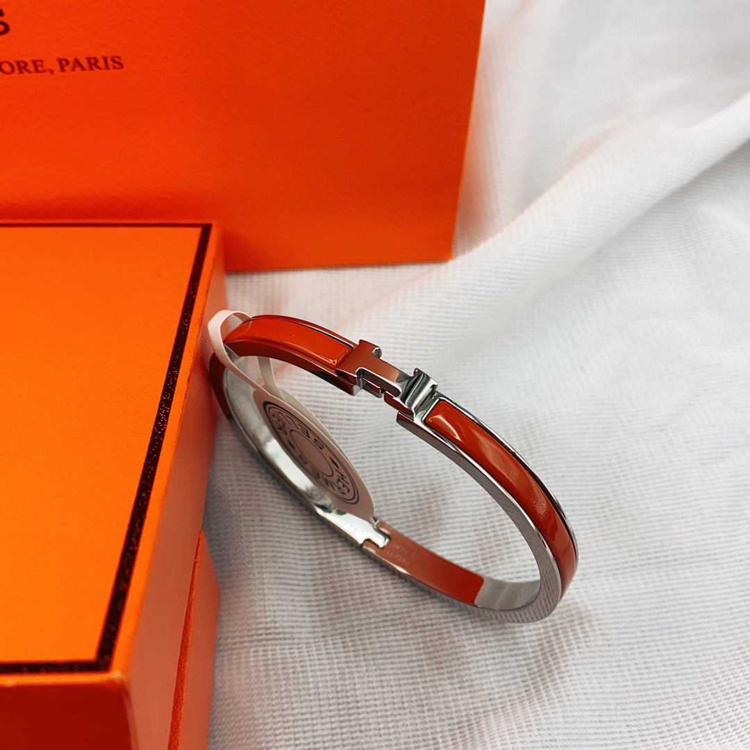¡®Moco¡¯CLASSIC HM CLIC RED 8MM ENAMEL BRACELET