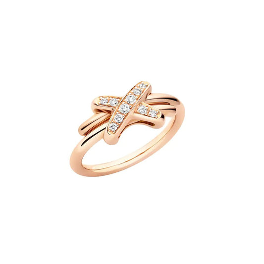 ¡®Moco¡¯JEUX DE PINK GOLD DIAMOND RING