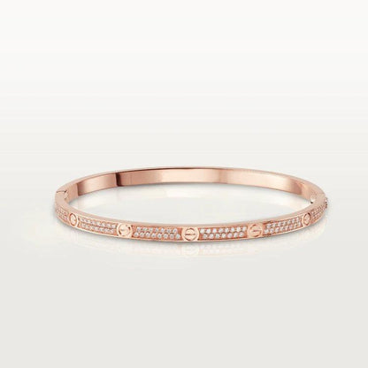 ¡®Moco¡¯LOVE BRACELET 3.65MM DIAMOND-PAVED