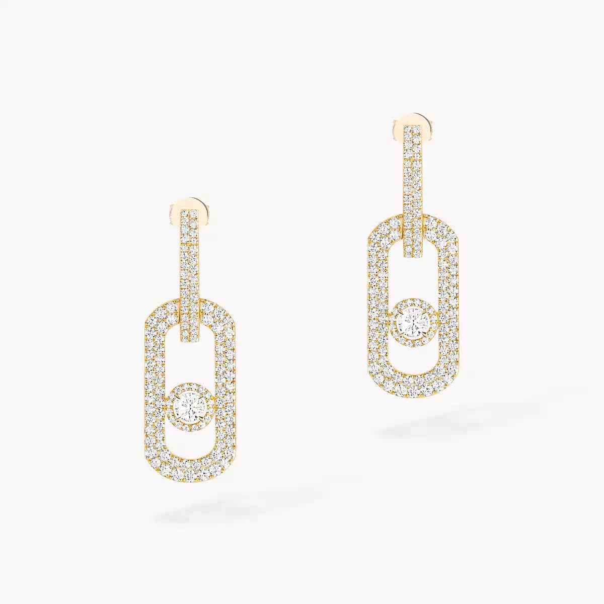 [moco jewelrys ]So Move XL Pave_-Set Diamond Pendant Earrings