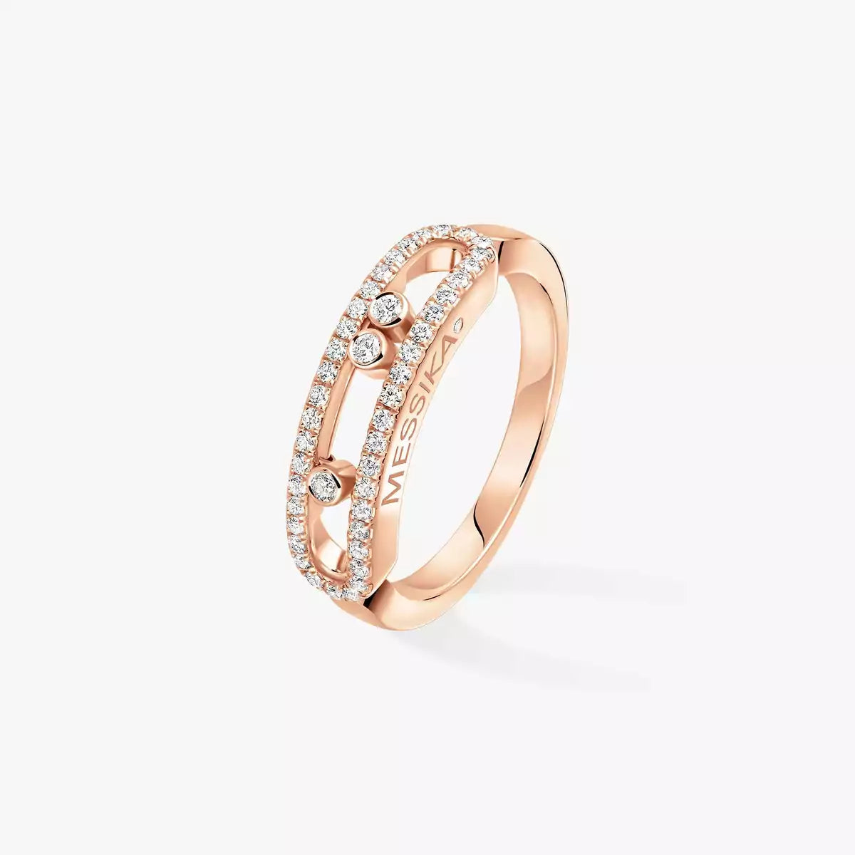 [moco jewelrys ] Baby Move Gold Diamond Pave_ Ring
