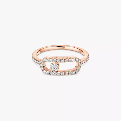 [moco jewelrys ]Move Uno Diamond Ring in Gold