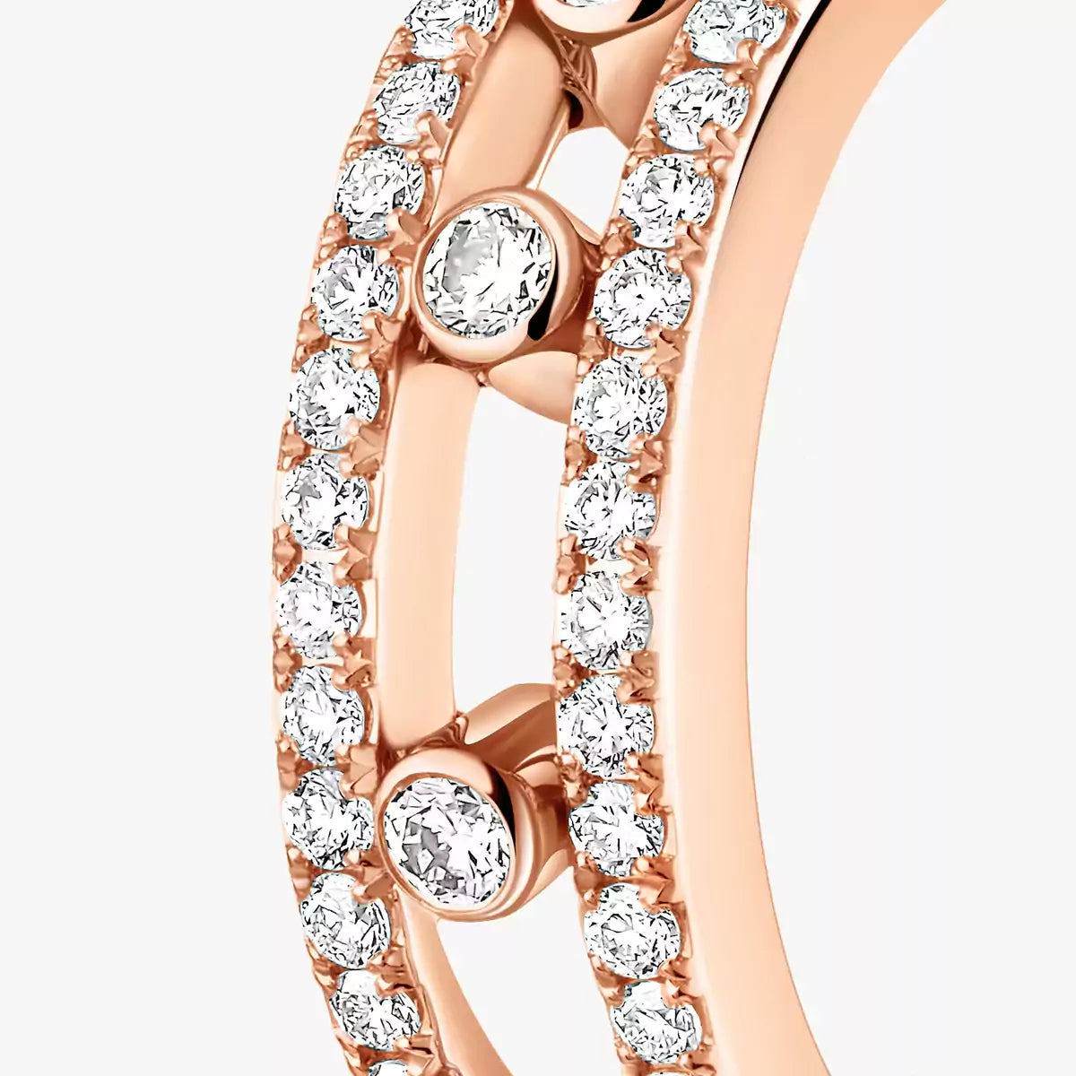 [moco jewelrys ]Diamond Pave_ Hoop Earrings Move
