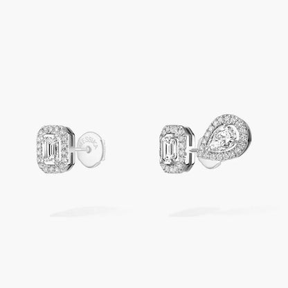 [moco jewelrys ]Diamond Earrings 0,10ct My Twin 1+2