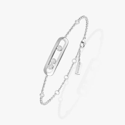 [moco jewelrys ]Baby Move Diamond Bracelet