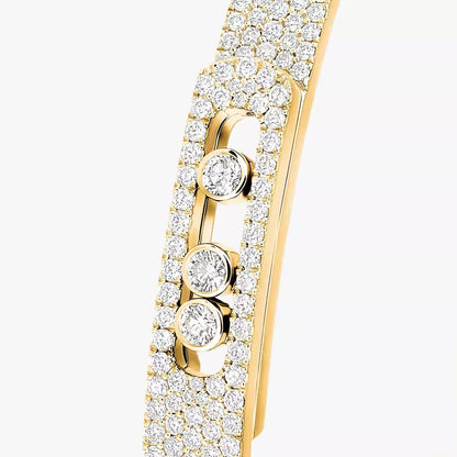 [moco jewelrys ]Move Noa Full Pavé Diamond Bangle Bracelet