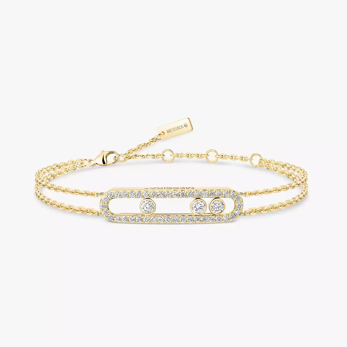 [moco jewelrys ] Move Classique pavé bracelet