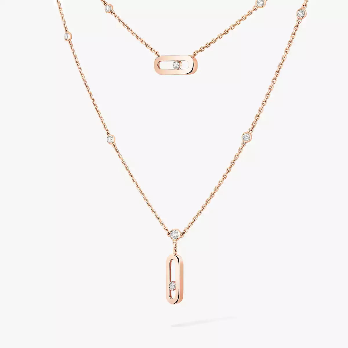 [moco jewelrys ] Move Uno Diamond Necklace
