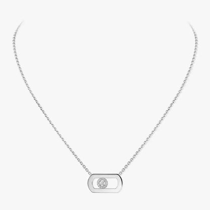 [moco jewelrys ]So Move Diamond Necklace in Gold