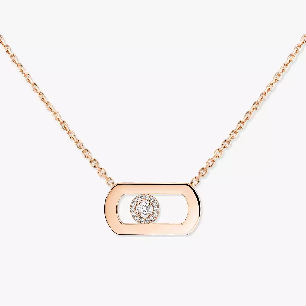 [moco jewelrys ]So Move Diamond Necklace in Gold