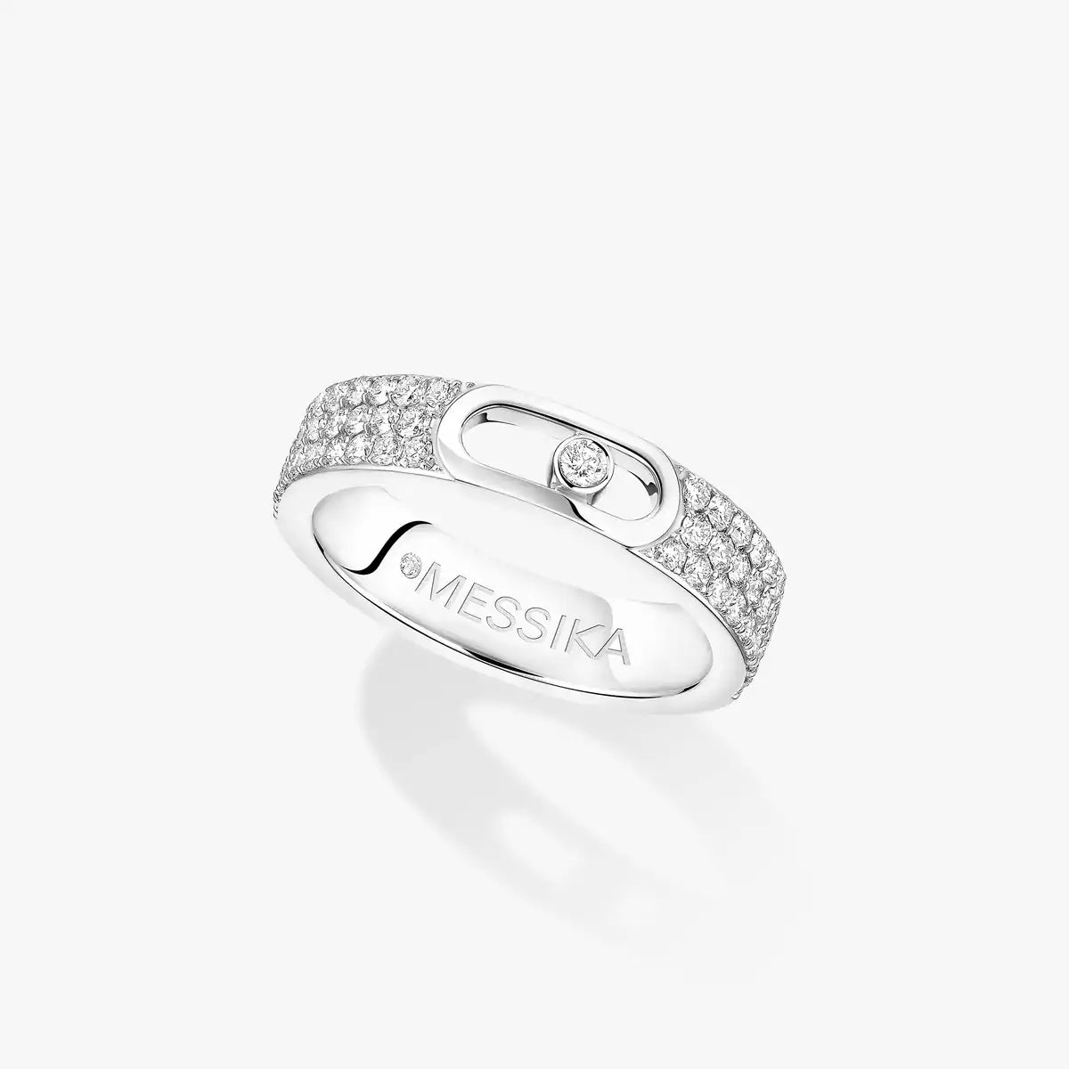 [moco jewelrys ]Move Joaillerie Pave_ Diamond Wedding Ring