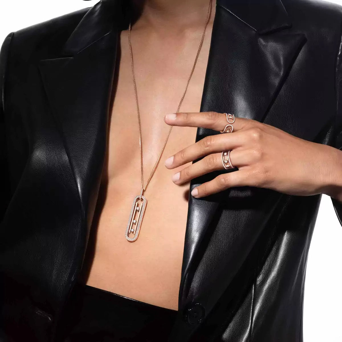 [moco jewelrys ]Move 10th Diamond Ring in Gold