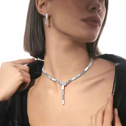 [moco jewelrys ]Imperial Move SM Diamond Earrings