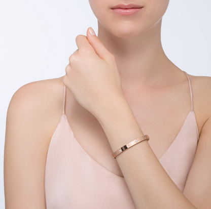¡®Moco¡¯LOVE BRACELET 6.1MM 4 DIAMONDS