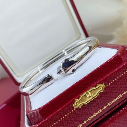 ¡®Moco¡¯PANTHERE SILVER OPEN BRACELET