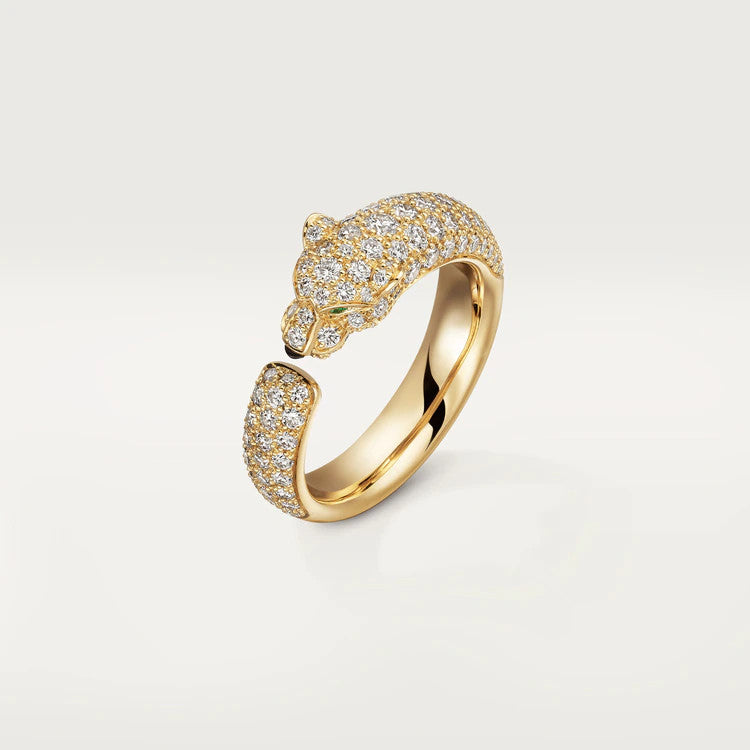 ¡®Moco¡¯PANTHERE PINK GOLD DIAMOND RING
